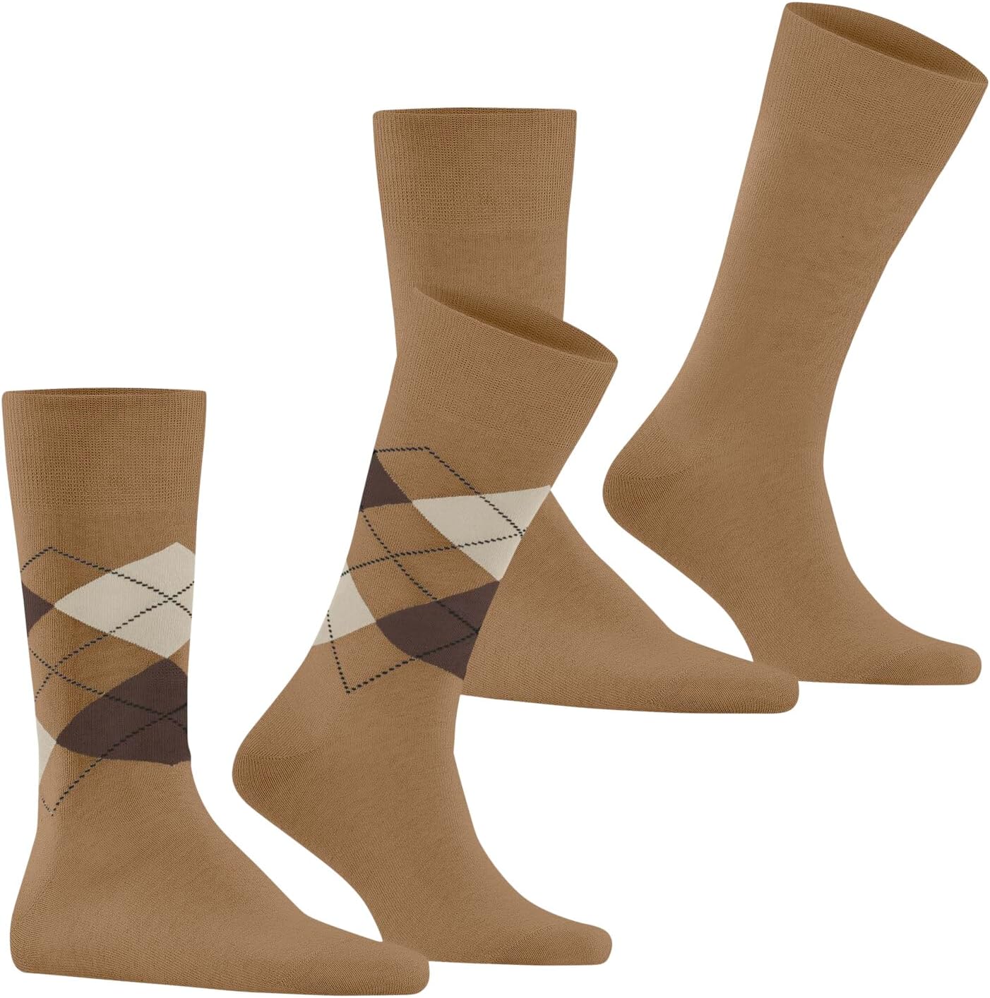 Thumbnail 2 de Burlington homme Everyday Argyle Mix 2-Pack — chaussettes respirantes en coton renforcé (lot de 2)
