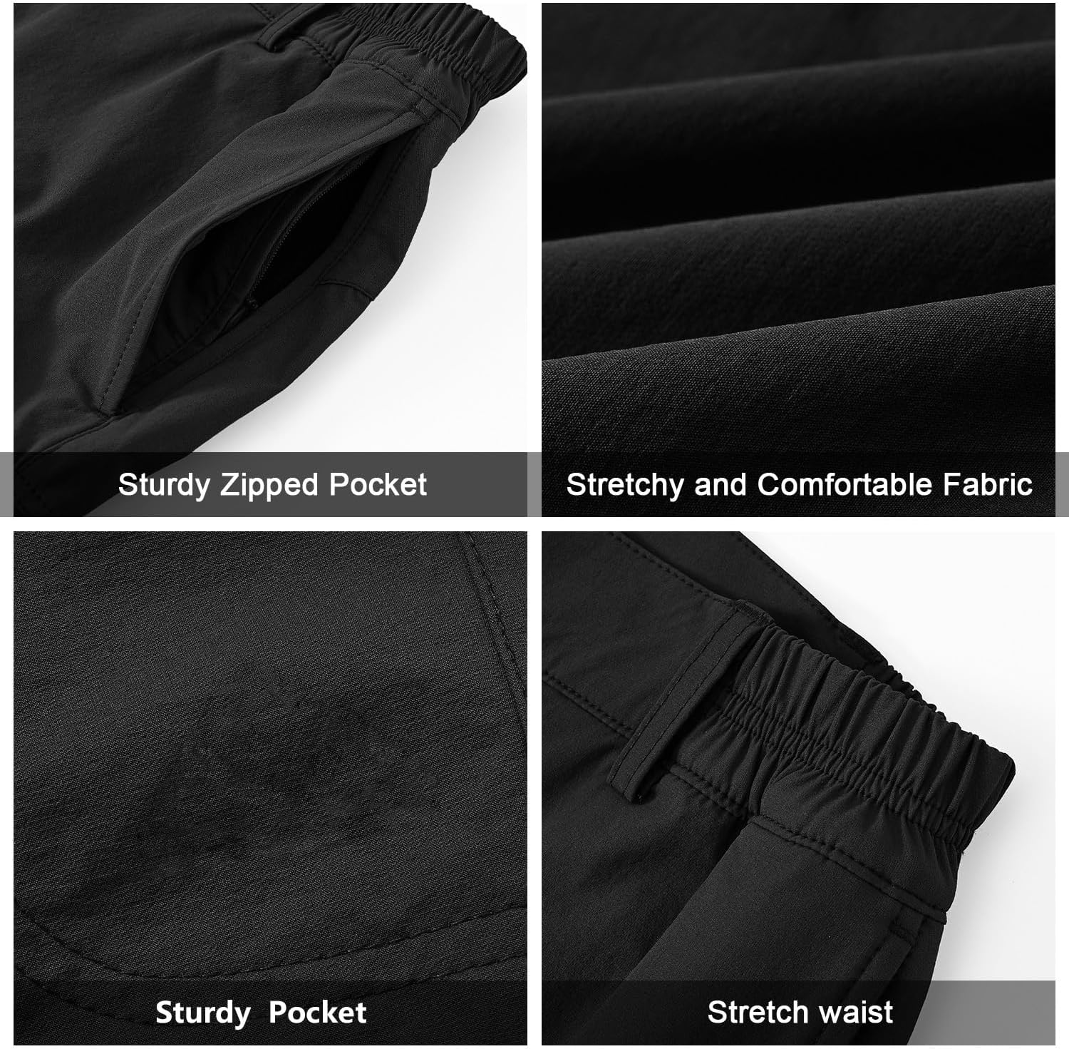 Thumbnail 5 de donhobo Women's Walking Hiking Shorts – Lightweight Quick-Dry Cargo Shorts with UPF 30