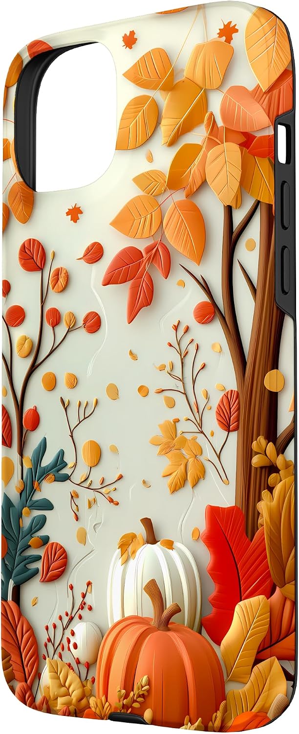 Thumbnail 1 de Cozy Autumn Vibes Fall Harvest Pumpkin Art Case for iPhone 15 Plus