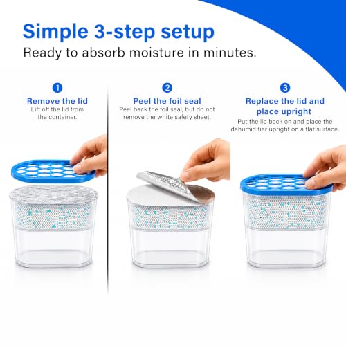 Detalle de Vivo Technologies Interior Dehumidifier Pack of 10 x 500ml
