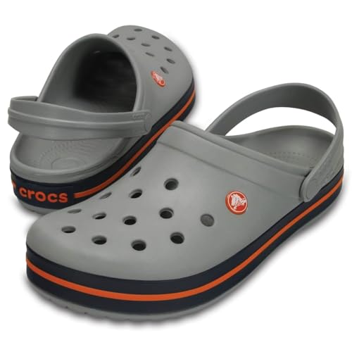 Thumbnail 6 de Crocs Crocband Clog - Unisex Adults, Grey (Light Grey/Navy), EU 36/37
