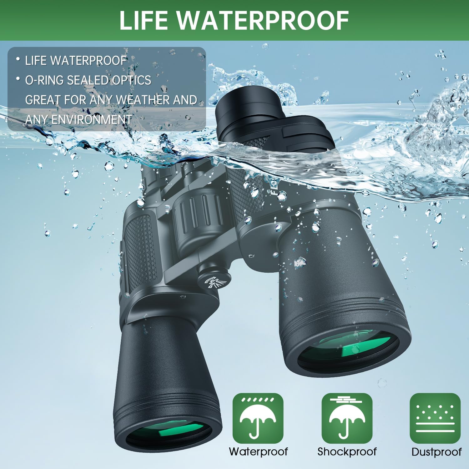 Detalle de 20x50 High Powered Binoculars for Adults ðŸ”