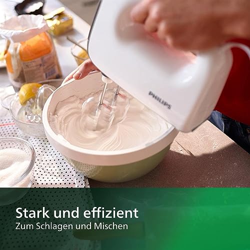 Detalle 2 de Philips Handmixer 5000 Serie – Weiß, 450 W
