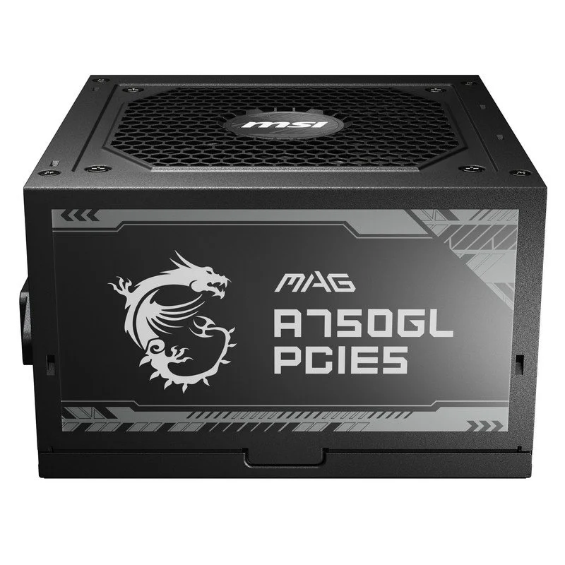 Detalle de MSI MAG A750GL fuente 750 W 80 PLUS Gold modular 🔌