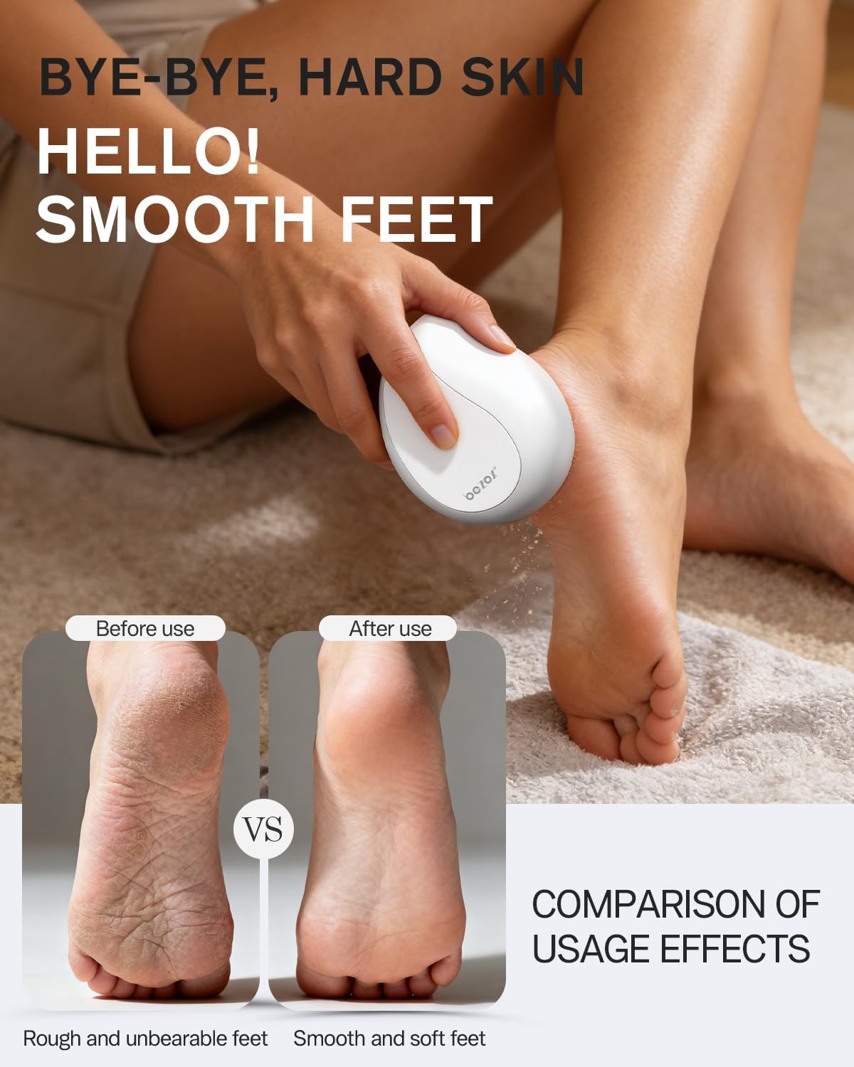 Thumbnail 3 de BEZOX Nano Glass Foot File for calluses