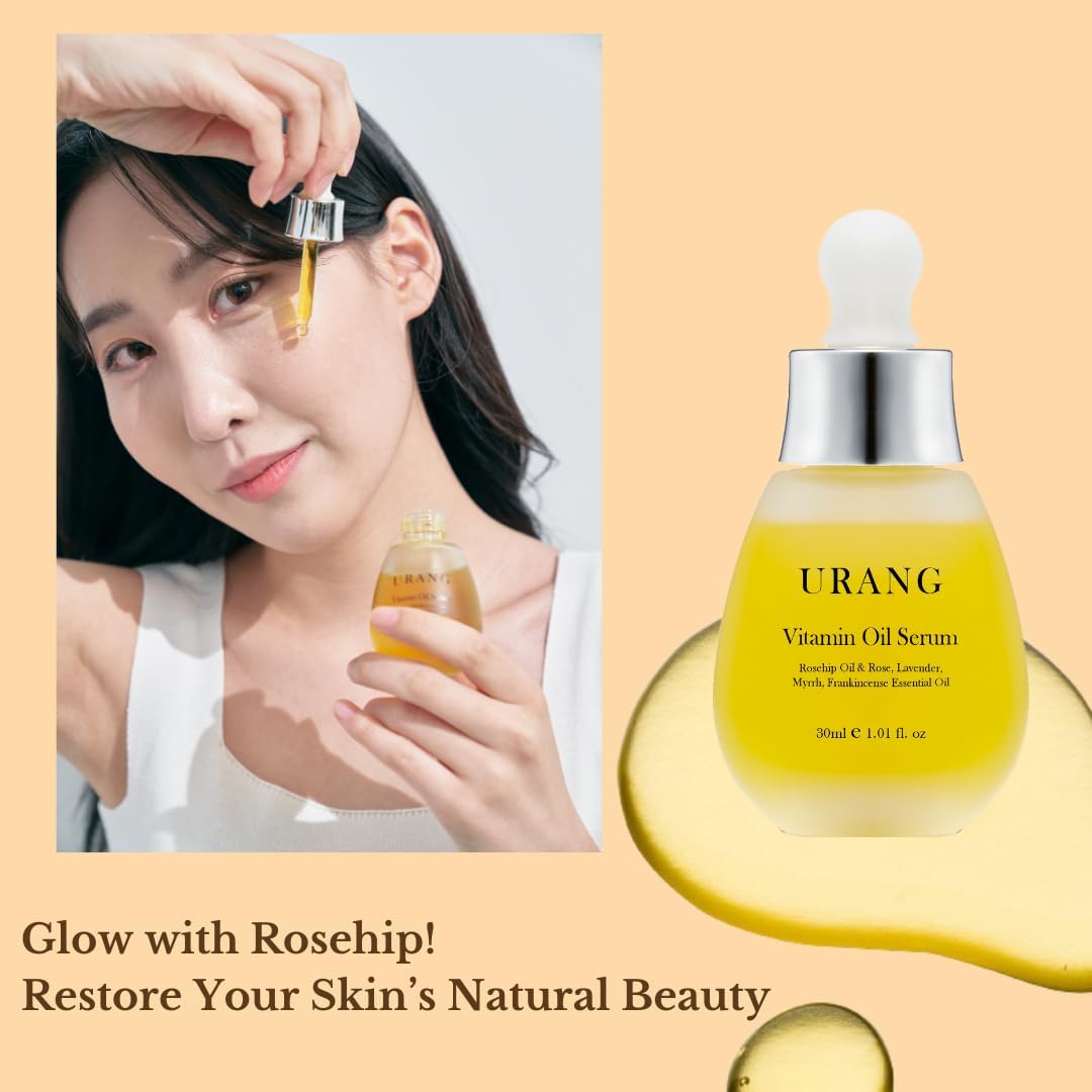 Thumbnail 4 de URANG Vitamin Oil Serum – olejek do twarzy z dziką różą i jojobą, 30 ml