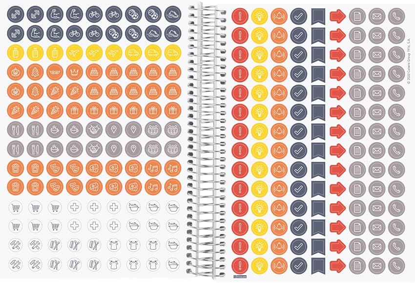 Thumbnail 3 de Finocam Agenda sin fechar Mytime 1 Día Página Internacional