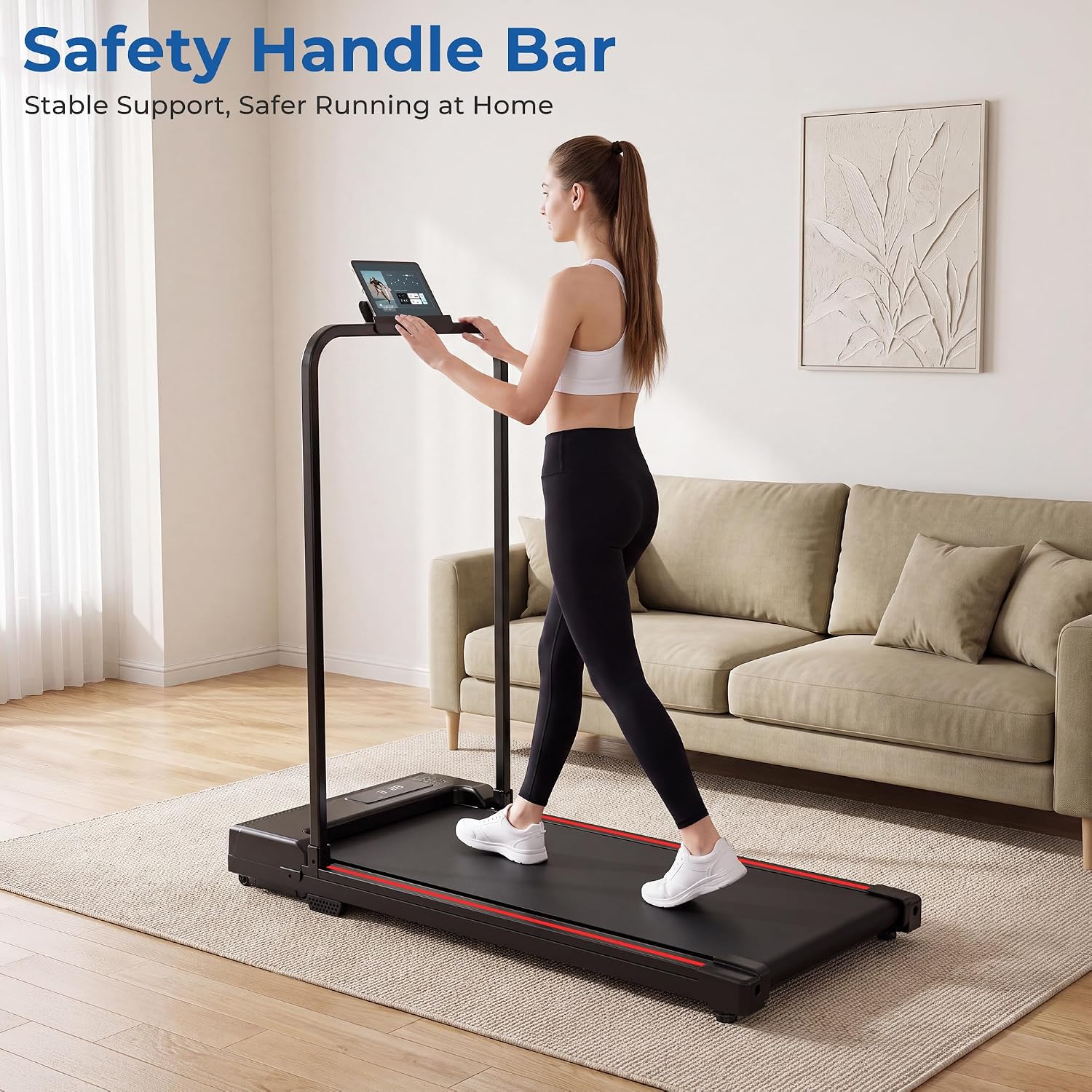 Thumbnail 5 de Qyraenix Walking Pad Treadmill, 90 x 38 cm Belt