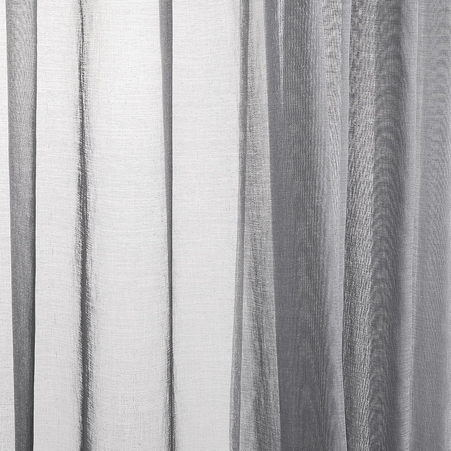Thumbnail 3 de Topfinel Cortinas Translucidas 2 Piezas 140x160cm 🌈