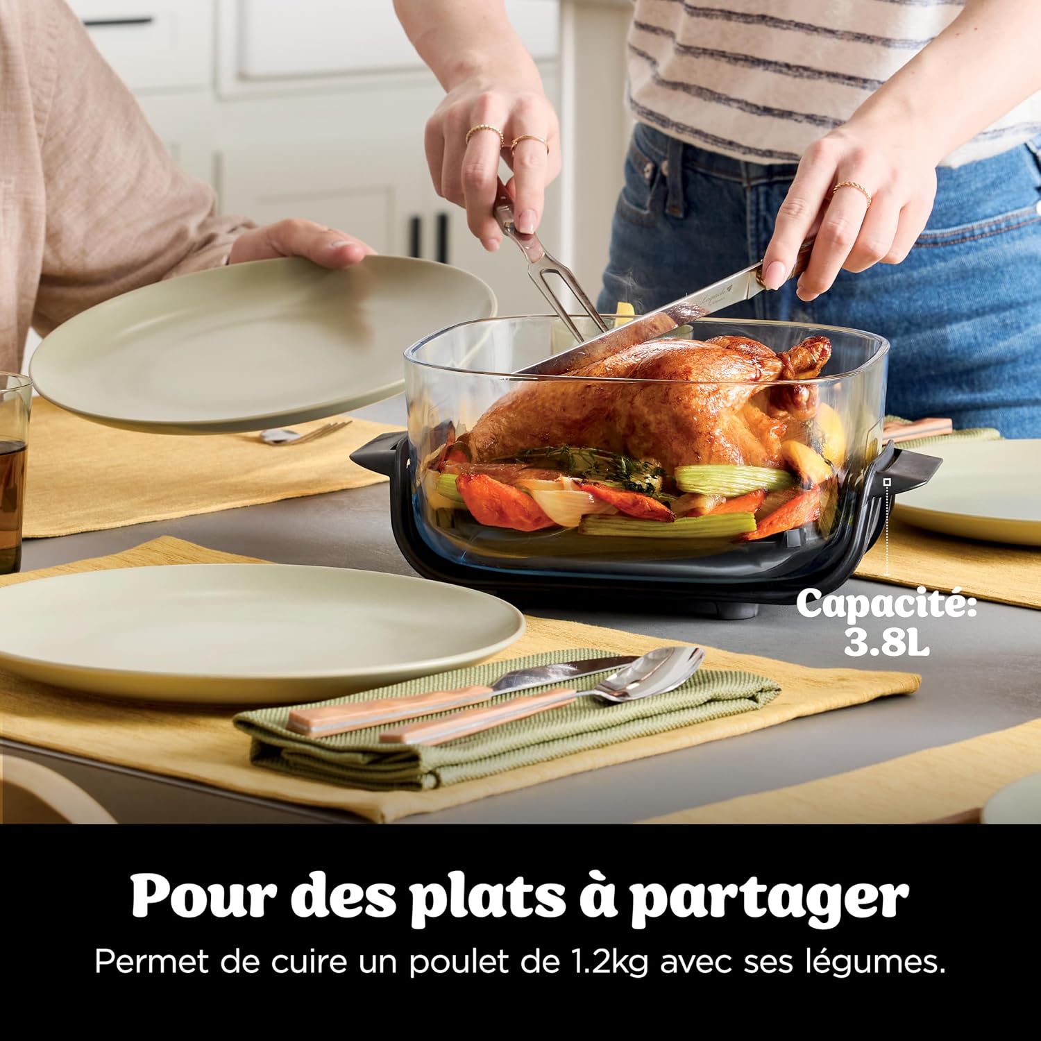Thumbnail 5 de Ninja CRISPi Air Fryer Design Compact 4 en 1 (FN101EUST) – Compact, polyvalente et prêt à l’emploi