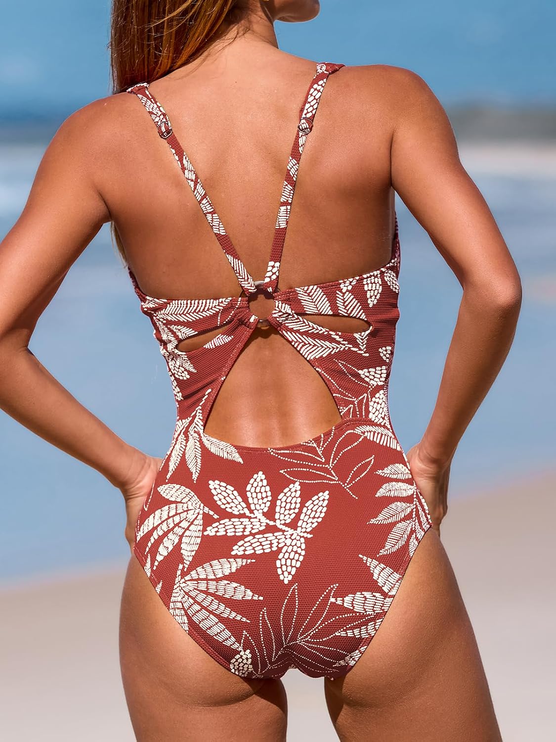 Thumbnail 2 de CUPSHE Maillot de bain une pièce V profond