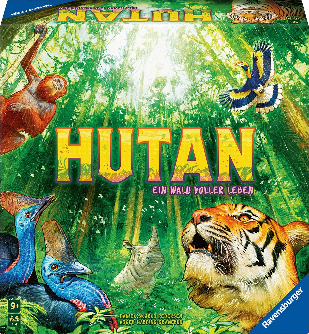 Thumbnail 4 de Ravensburger HUTAN D – Taktikspiel für die ganze Familie (1–4 Spieler, ab 8 Jahren)