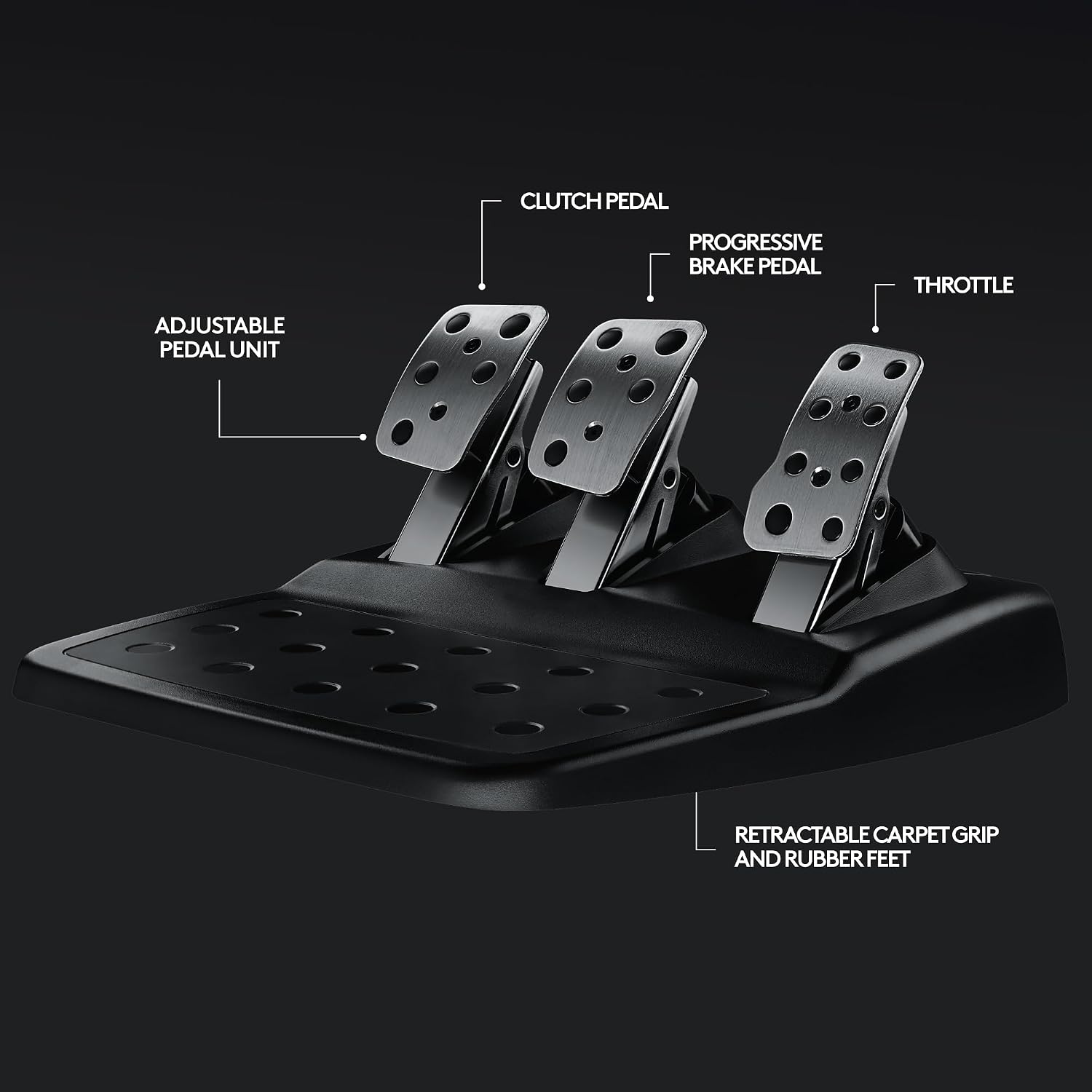 Thumbnail 6 de Logitech G G29 Driving Force Racing Wheel and Pedals (Real Force Feedback) with Paddle Shifters for PS5, PS4, PC and Mac