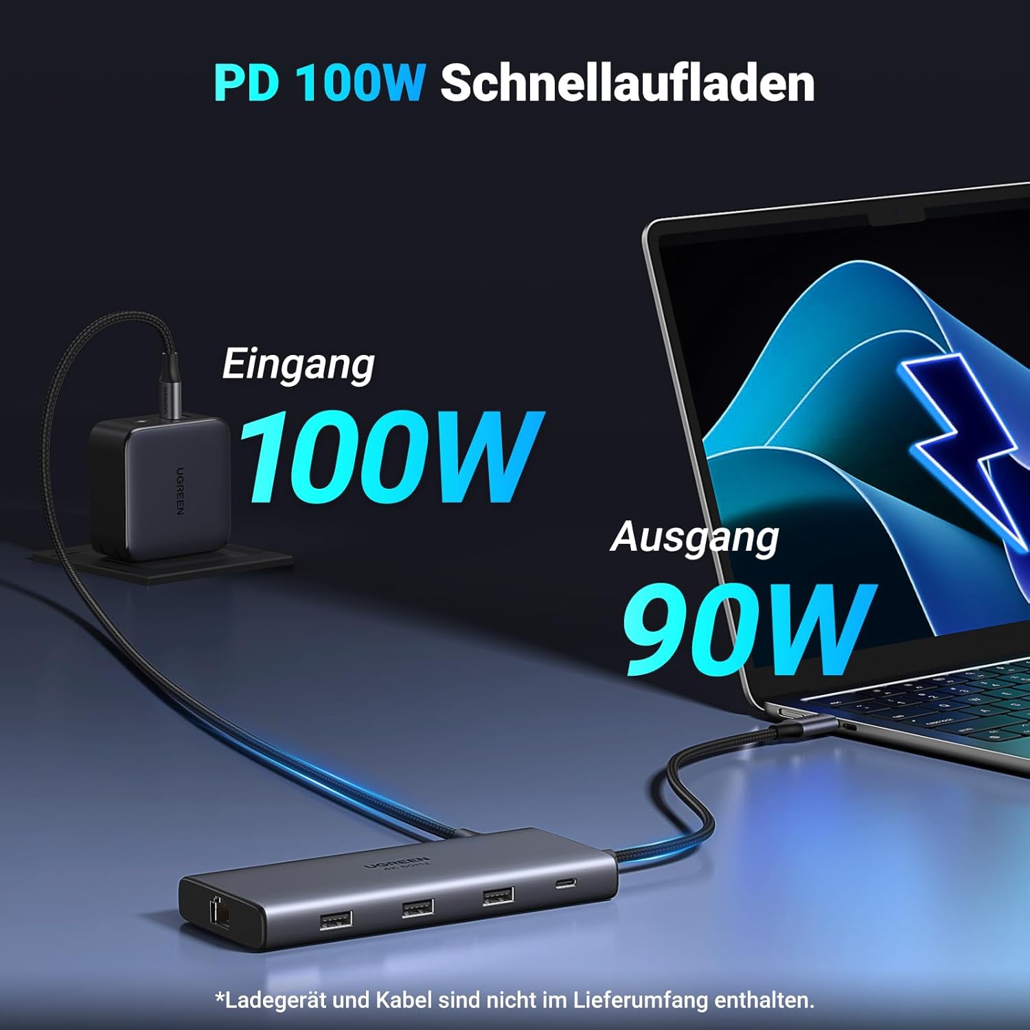 Thumbnail 4 de UGREEN Revodok Pro 109 USB-C Hub 10Gbps USB A