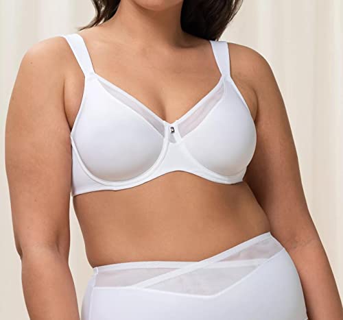 Detalle de Triumph Damen True Shape Sensation W01 1 White 80 – Minimizer-BH mit Komfort-Bügel