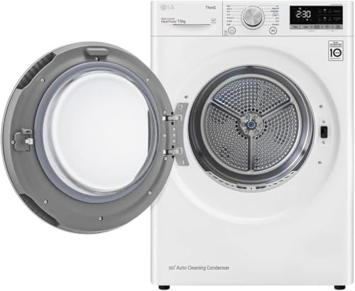 Detalle 2 de LG RH10V9AV4W: asciugatrice condensazione con pompa di calore da 10 kg, serie V9, Wi‑Fi e Allergy Care