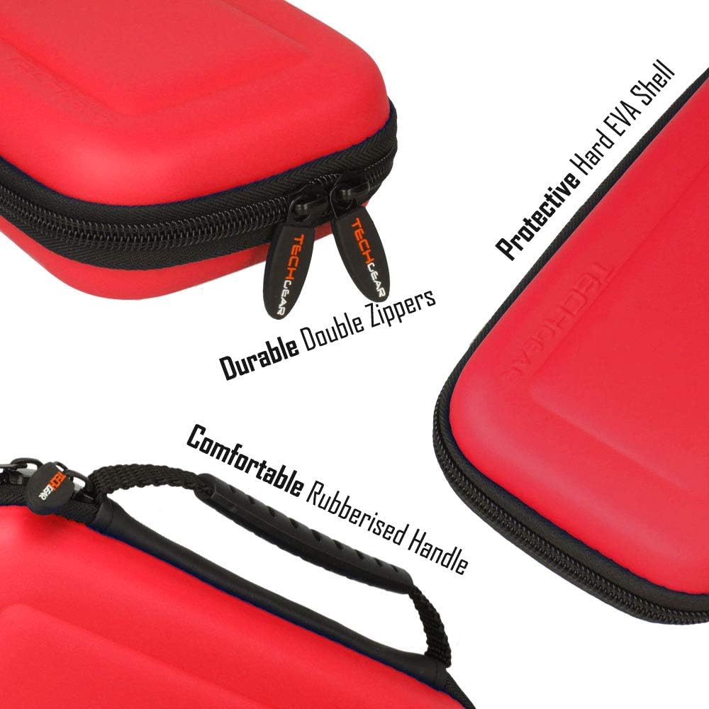 Detalle 2 de TECHGEAR Switch Lite Case 8‑slot RED
