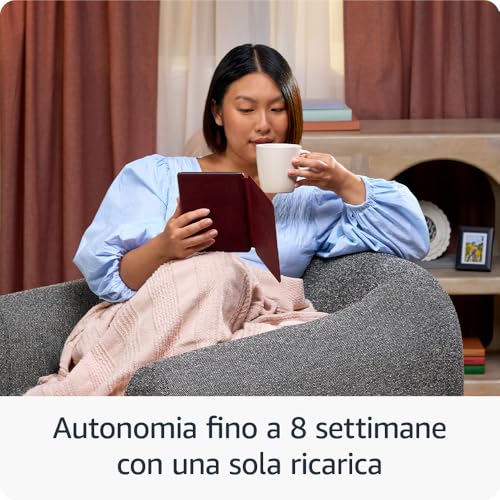 Detalle de Amazon Kindle Colorsoft (Ultimo modello) – Lettura a colori con schermo da 7'' e tonalità regolabile