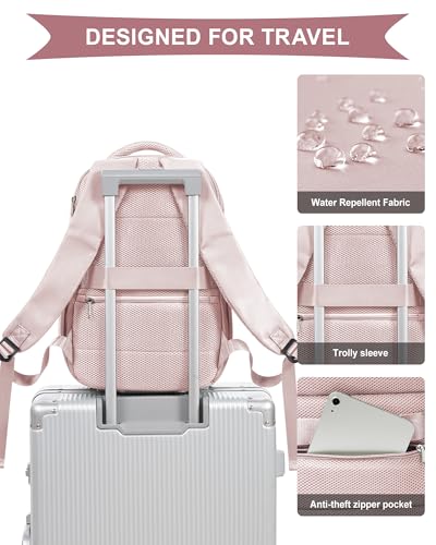 Thumbnail 6 de SZLX Mochila de viaje cabina 40x30x20 para mujer (Ryanair/Wizz Air) con despliegue 180° e impermeable