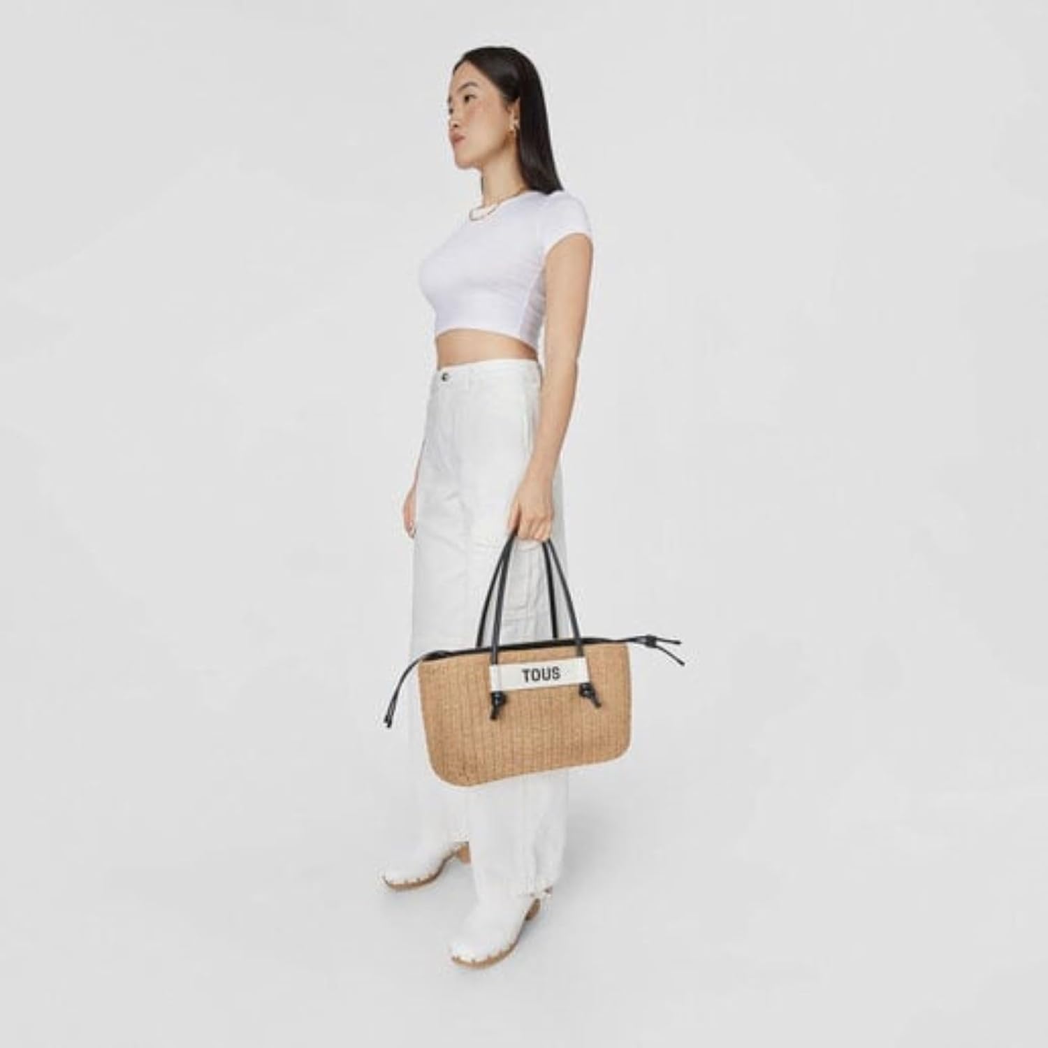 Thumbnail 6 de Tous Capazo Grande Negro Scoubidou para Mujer – 23,5 x 39 x 14 cm