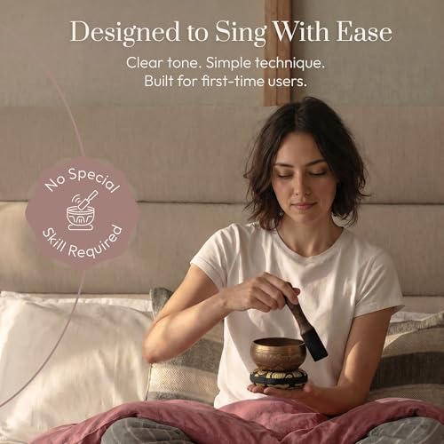 Detalle 2 de Silent Mind Tibetan Singing Bowl Set