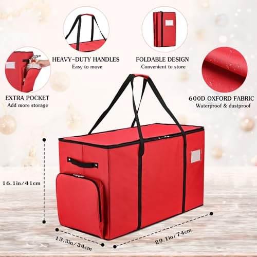Detalle 2 de Irrantan 2-in-1 Ornament Storage Box ⚡
