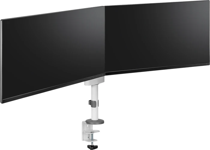 Thumbnail 2 de Neomounts NEXT Lite DS60-425WH2 Monitorhalterung – Doppelmonitorhalterung 17–27 Zoll, Weiß
