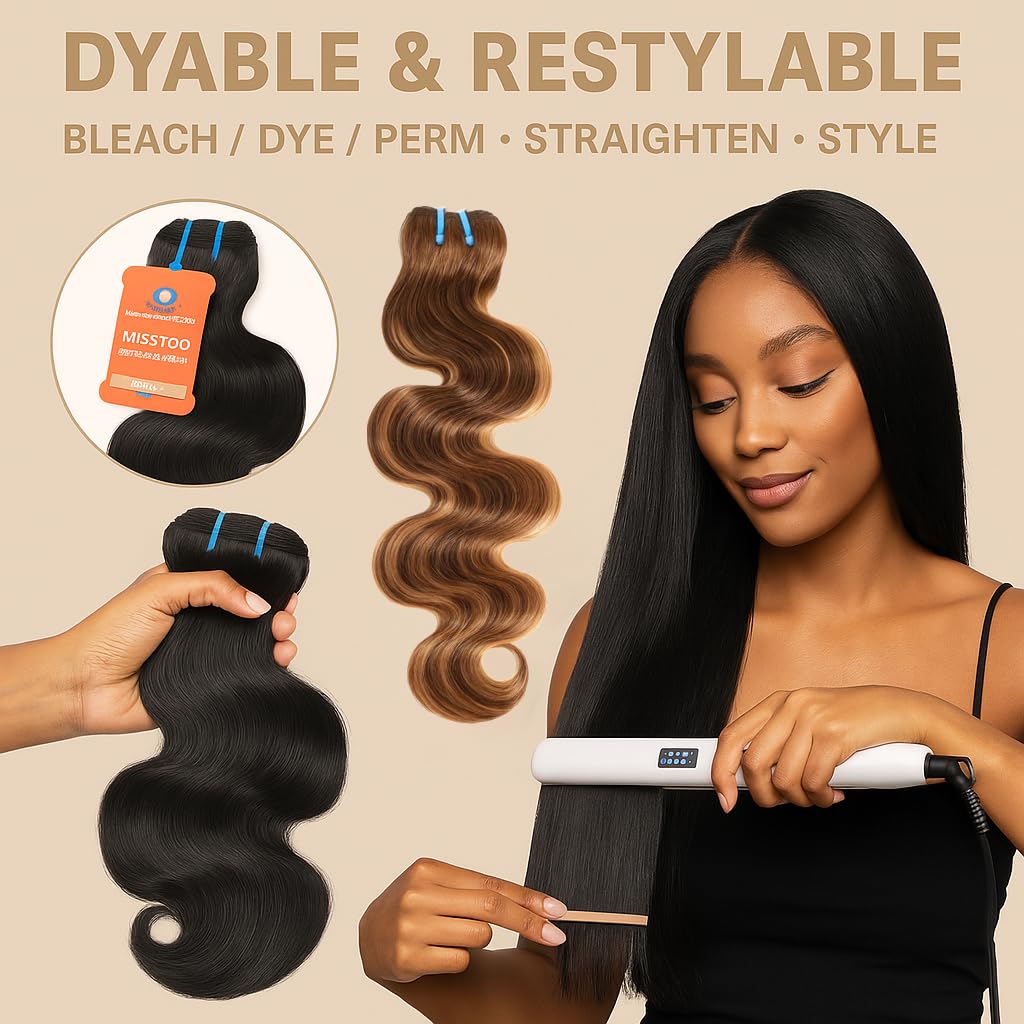 Thumbnail 6 de Misstoo 15A Cambodian Body Wave Bundles – 3 Bundles, 28 28 28 Inch
