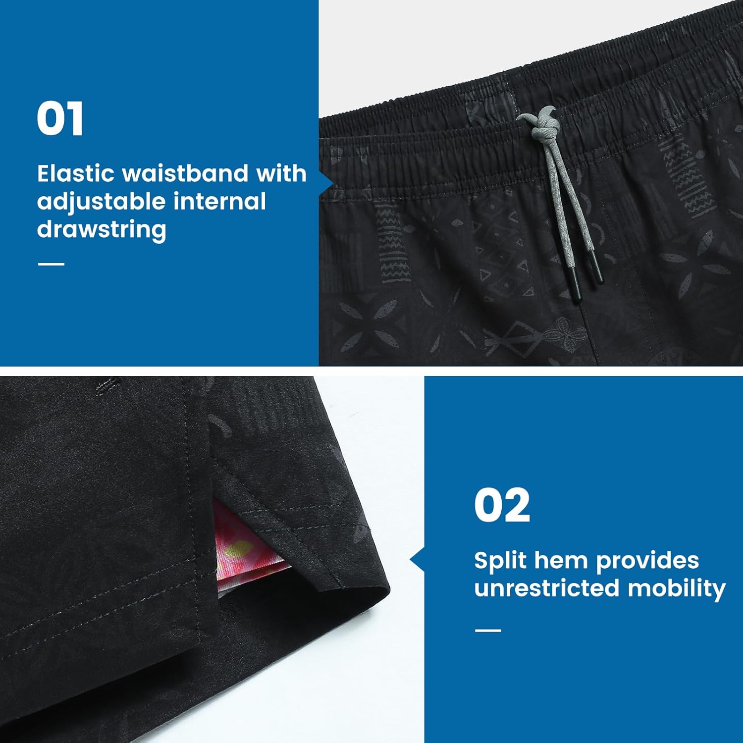 Thumbnail 1 de MaaMgic 7-Inch Inseam Gym Shorts for Men (2-in-1 with Liner)