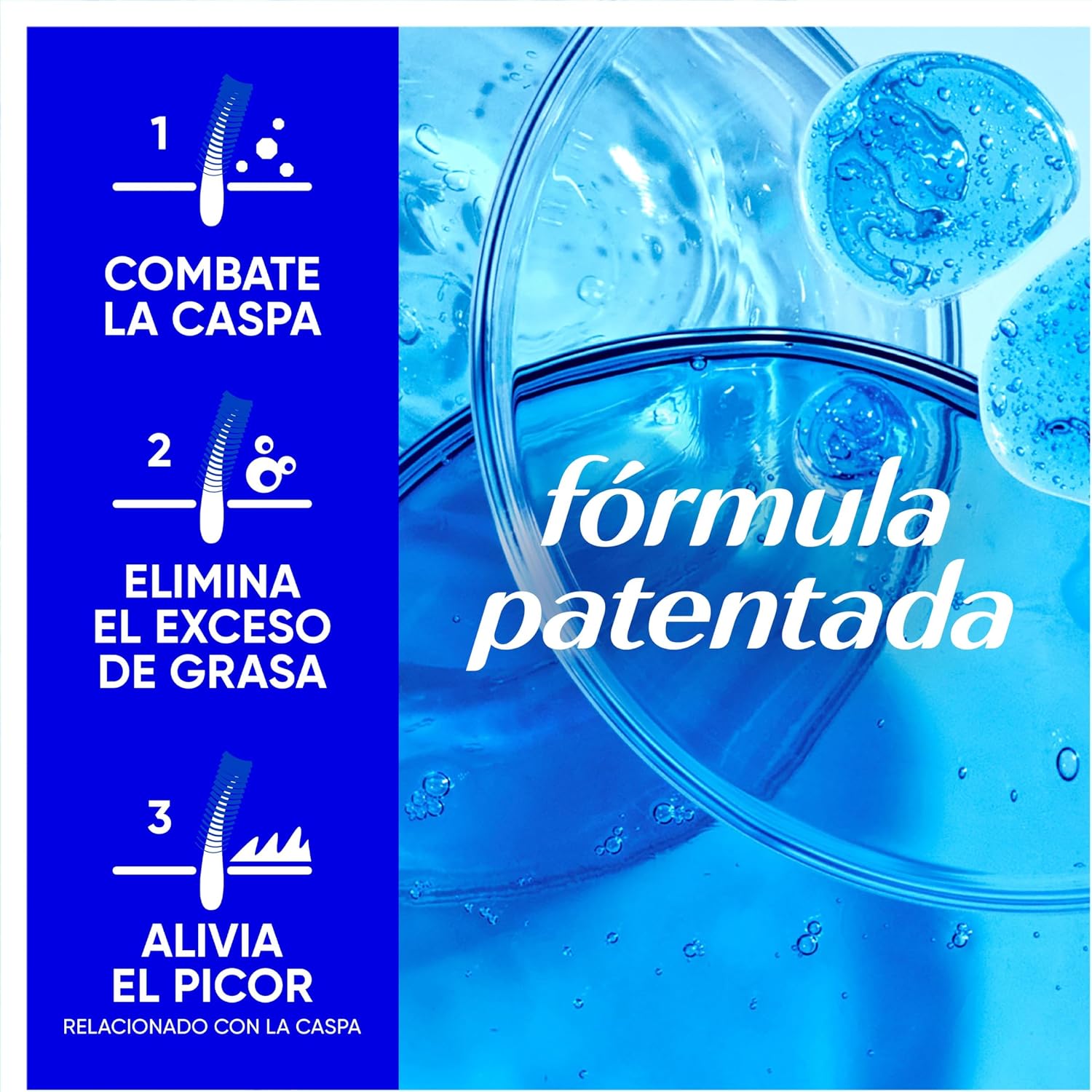 Detalle de H&S Citrus Fresh Anticaspa Champú 1000ml con Dispensador