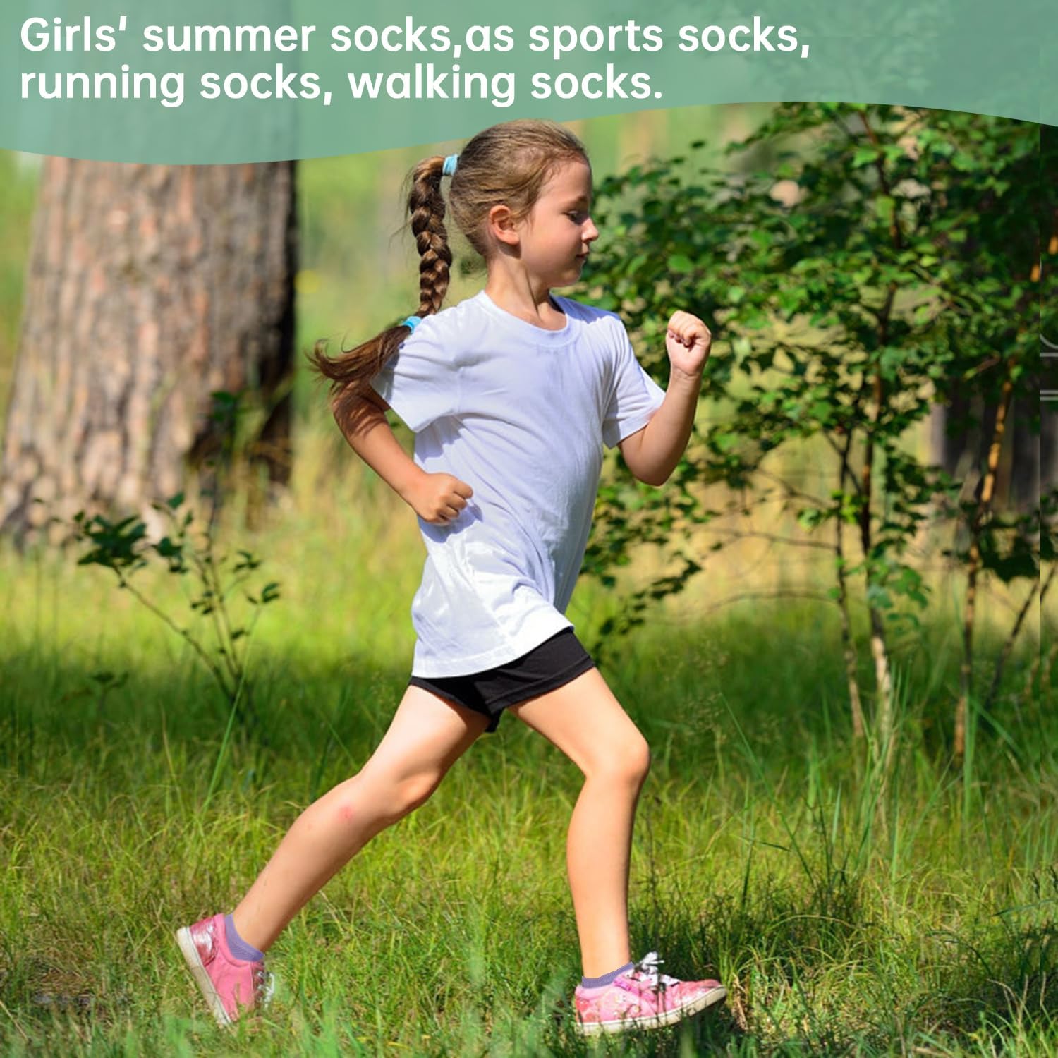 Thumbnail 4 de GENTABY Girls Socks 16 Pairs