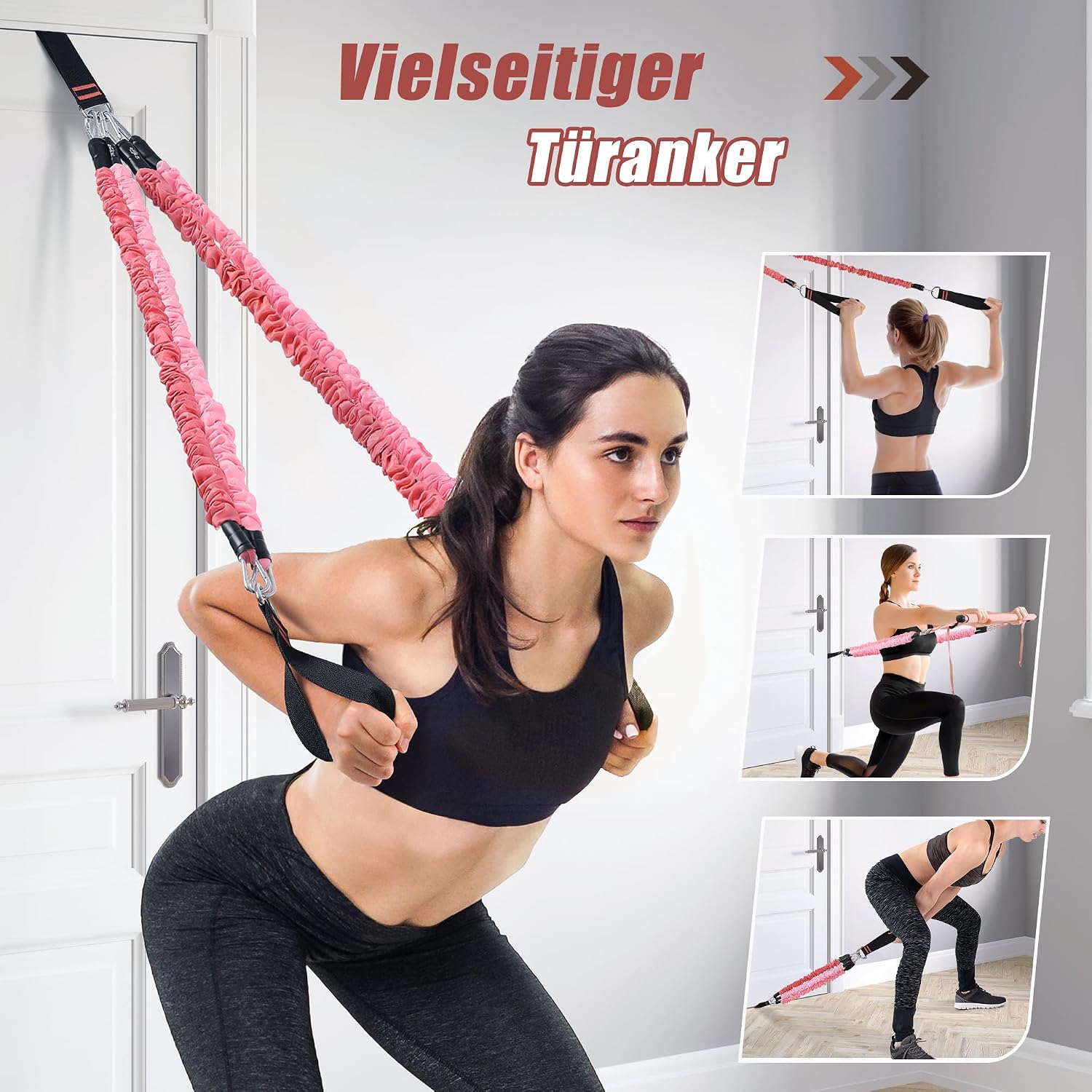 Thumbnail 5 de ALongSong Fitnessbänder Set 6er Widerstandsbänder