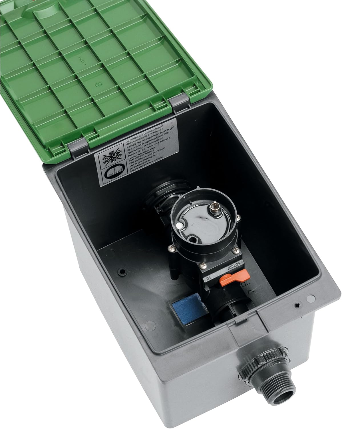 Thumbnail 1 de Gardena Ventilbox V1 Bodeneinbaudose – einfache Installation, Sicherheitsdeckel und Unterflur-Ventilaufnahme (1254-20)