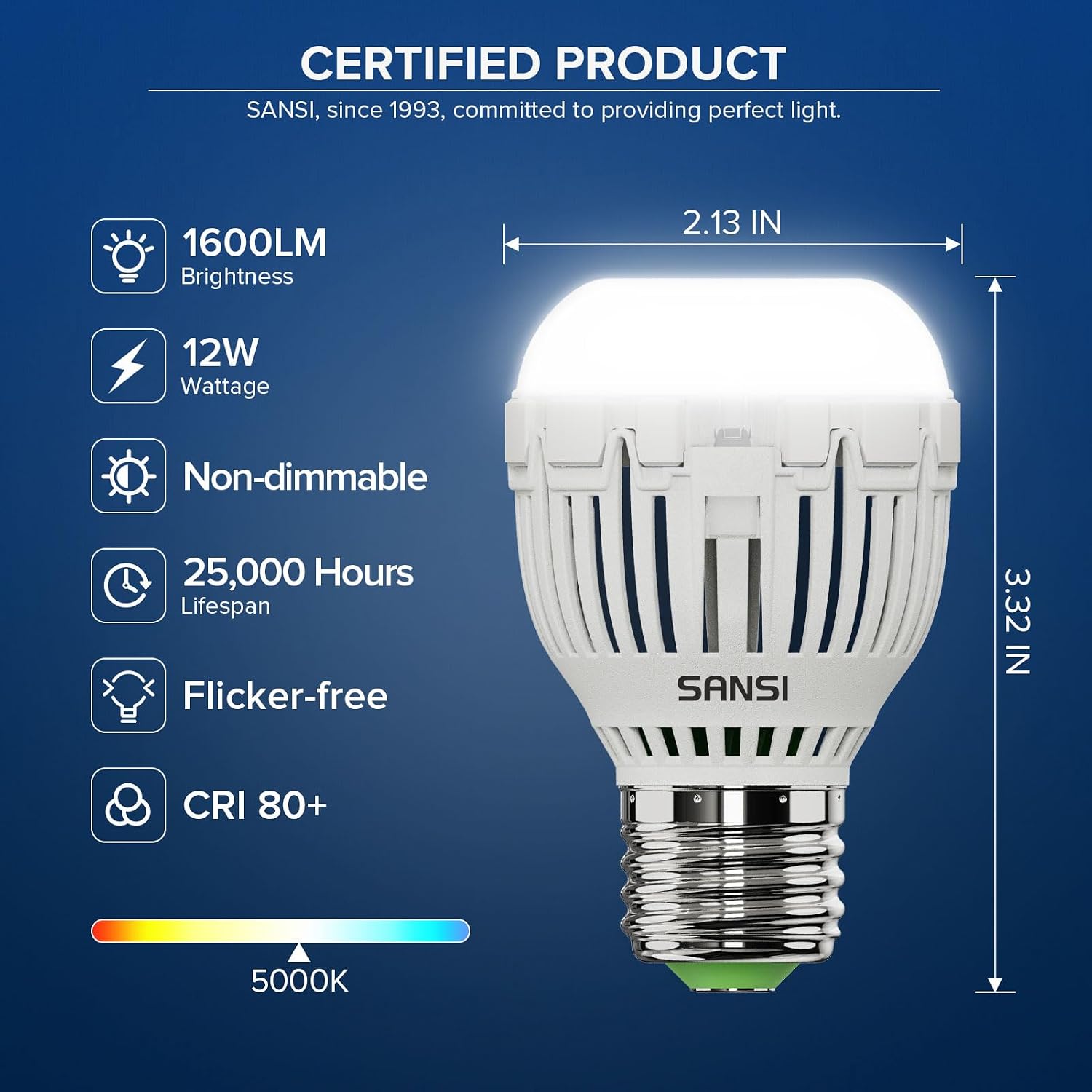 Thumbnail 2 de SANSI LED Light Bulbs 1600 Lumens