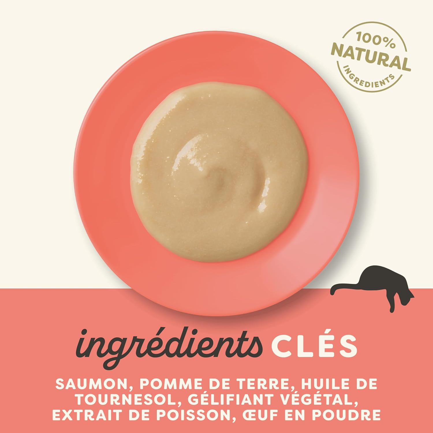 Detalle de Applaws Friandise Crémeuse à Lécher au Saumon sans Céréales – 32 sachets 15 g