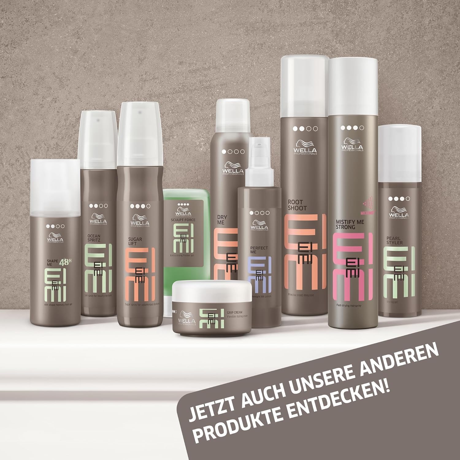 Thumbnail 4 de Wella EIMI Flexible Finish Haarspray ohne Aerosol (250 ml) – Modellierspray für natürlichen Halt