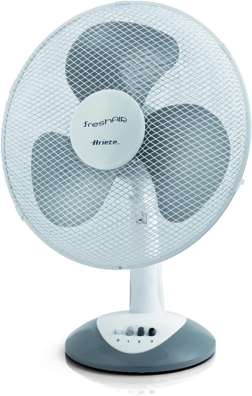 Detalle de Ariete 847 Freshair: ventilatore da tavolo con 3 velocità, oscillazione e inclinazione