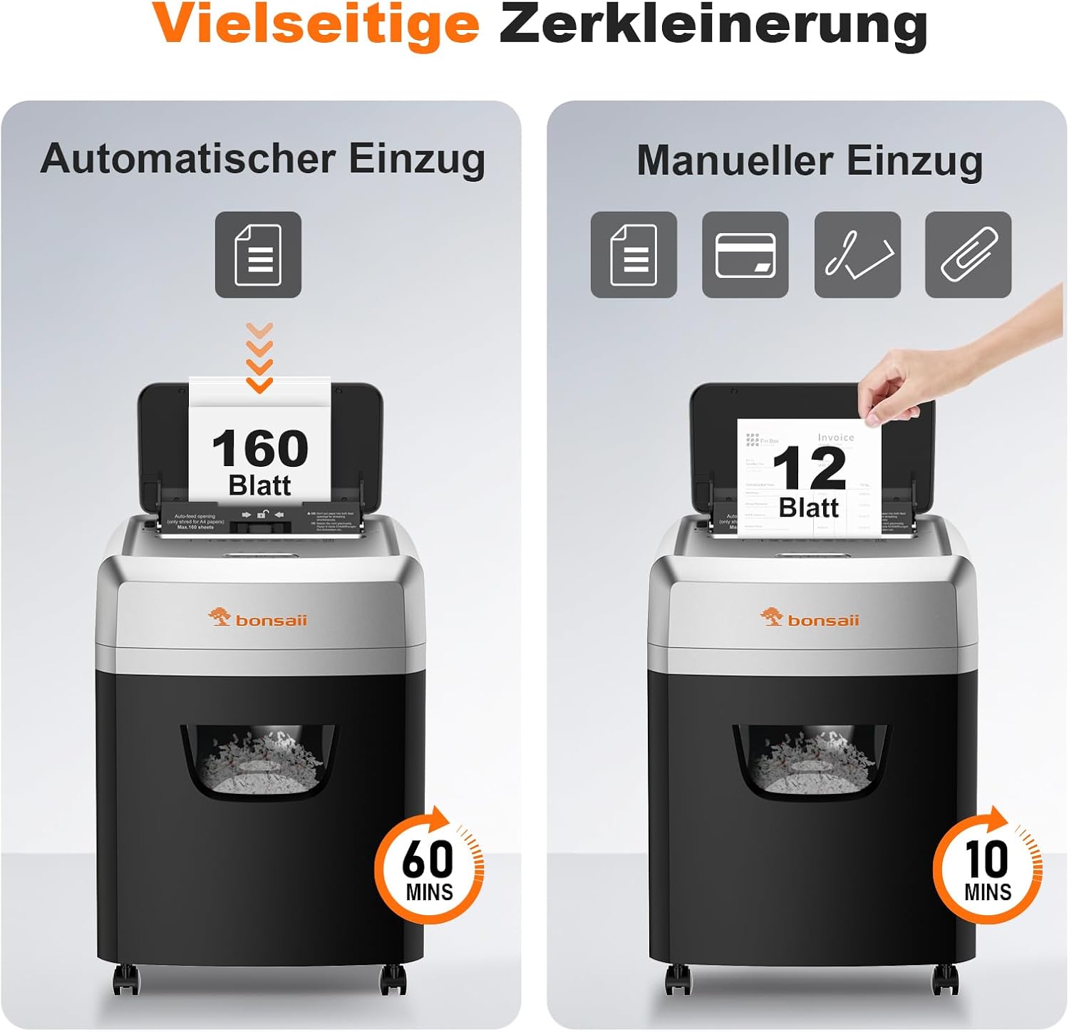 Thumbnail 2 de bonsaii C290-A Aktenvernichter 23 l