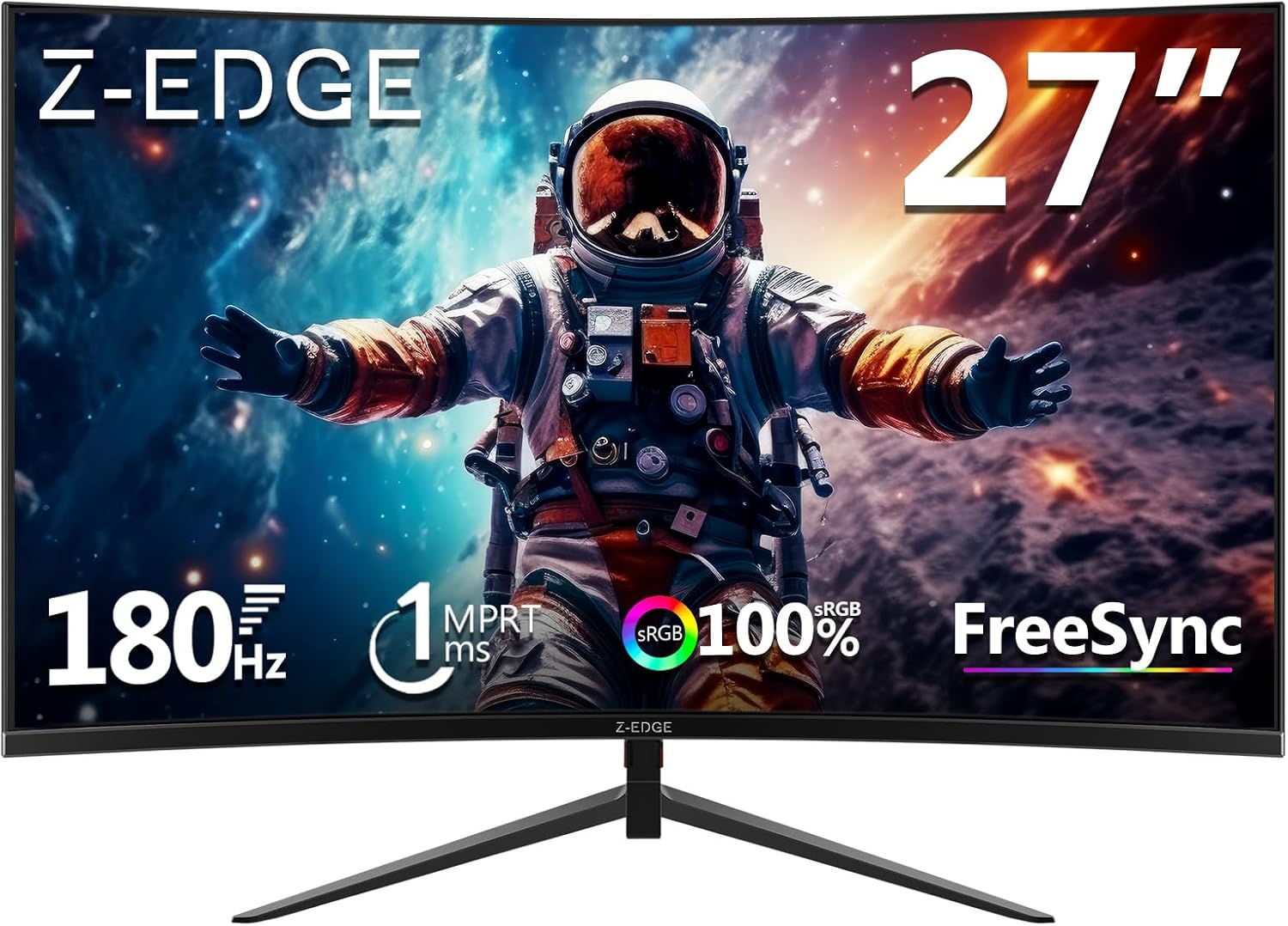 Detalle de Z-Edge UG27 27 inch Curved Gaming Monitor