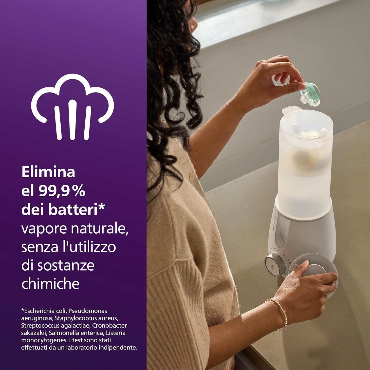 Thumbnail 2 de Philips Avent Premium 2-in-1 scaldabiberon e sterilizzatore SCF359/00