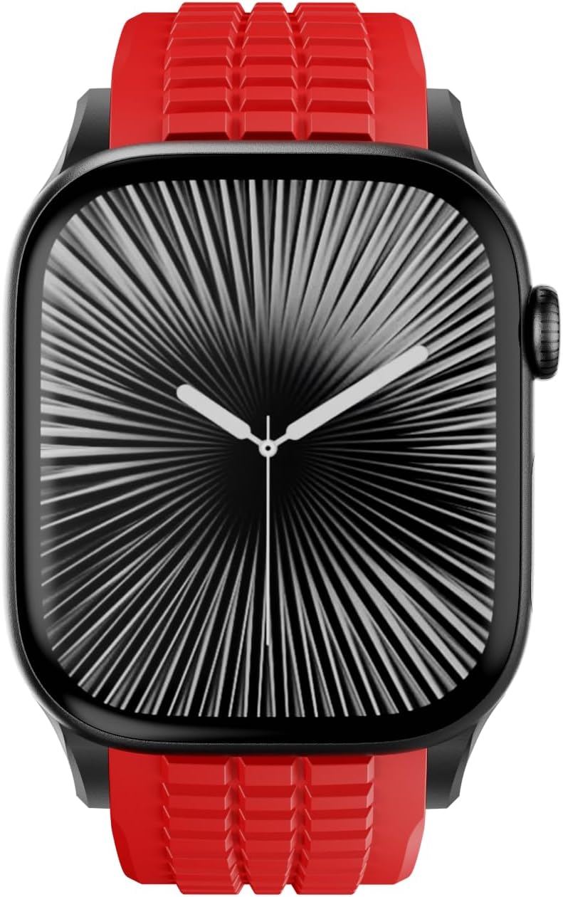 Thumbnail 6 de VKEOO Modern Silicone Watch Band for iWatch Ultra 2 / Ultra / Series 10–7 (44–49mm)