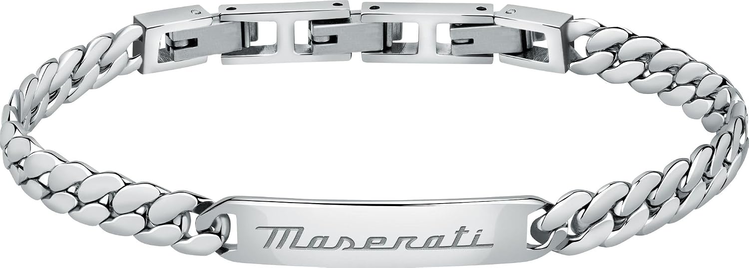 Thumbnail 3 de Maserati Jewels Bracciale Uomo in Acciaio JM222AVD06