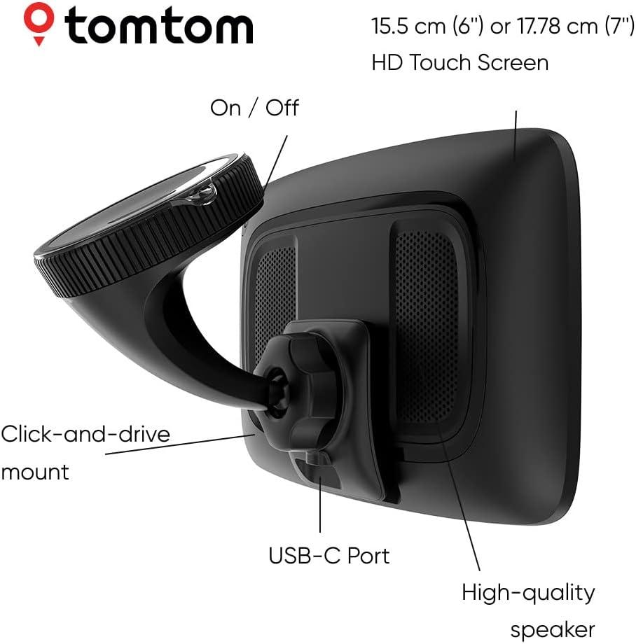 Thumbnail 5 de TomTom GO Expert Plus Truck Sat Nav (6-Inch HD) – Practical Navigation for Large Vehicles
