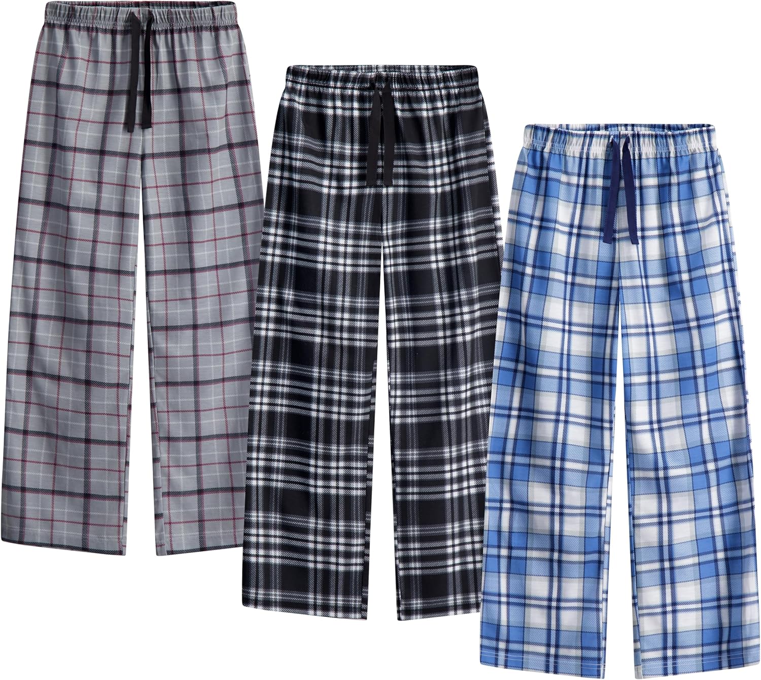 Thumbnail 5 de US Angels 3-Pack Boys Pajama Pants (Soft Micro Fleece or Jersey Knit) – Kids PJ Bottoms, Size 7-20