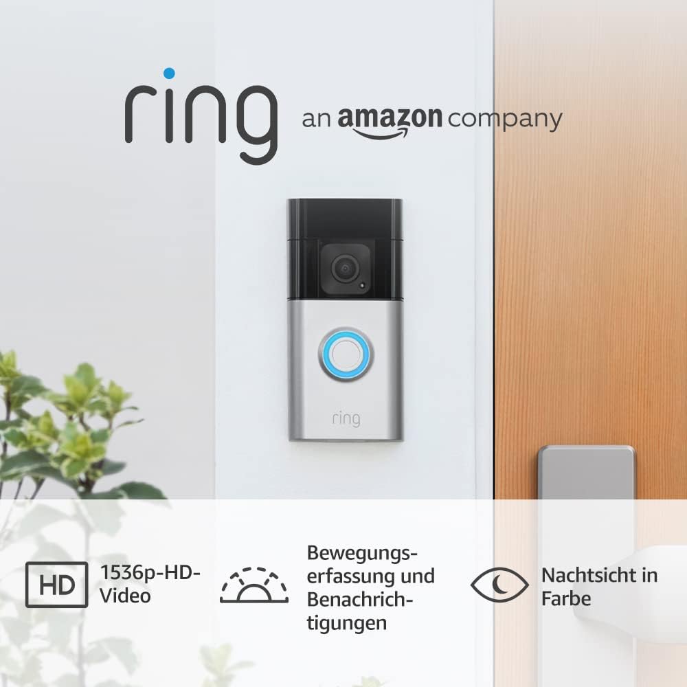 Ring Akku Doorbell Plus 1536p
