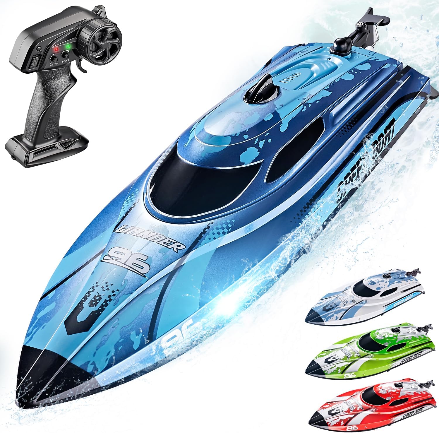 Thumbnail 6 de BEZGAR RC Boat 12-inch