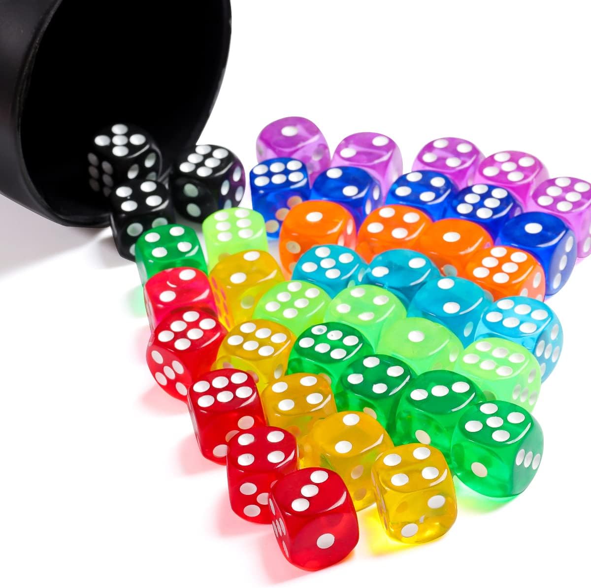 Thumbnail 4 de 50 Pieces 14mm Bulk Dice Set for Learning 🎲