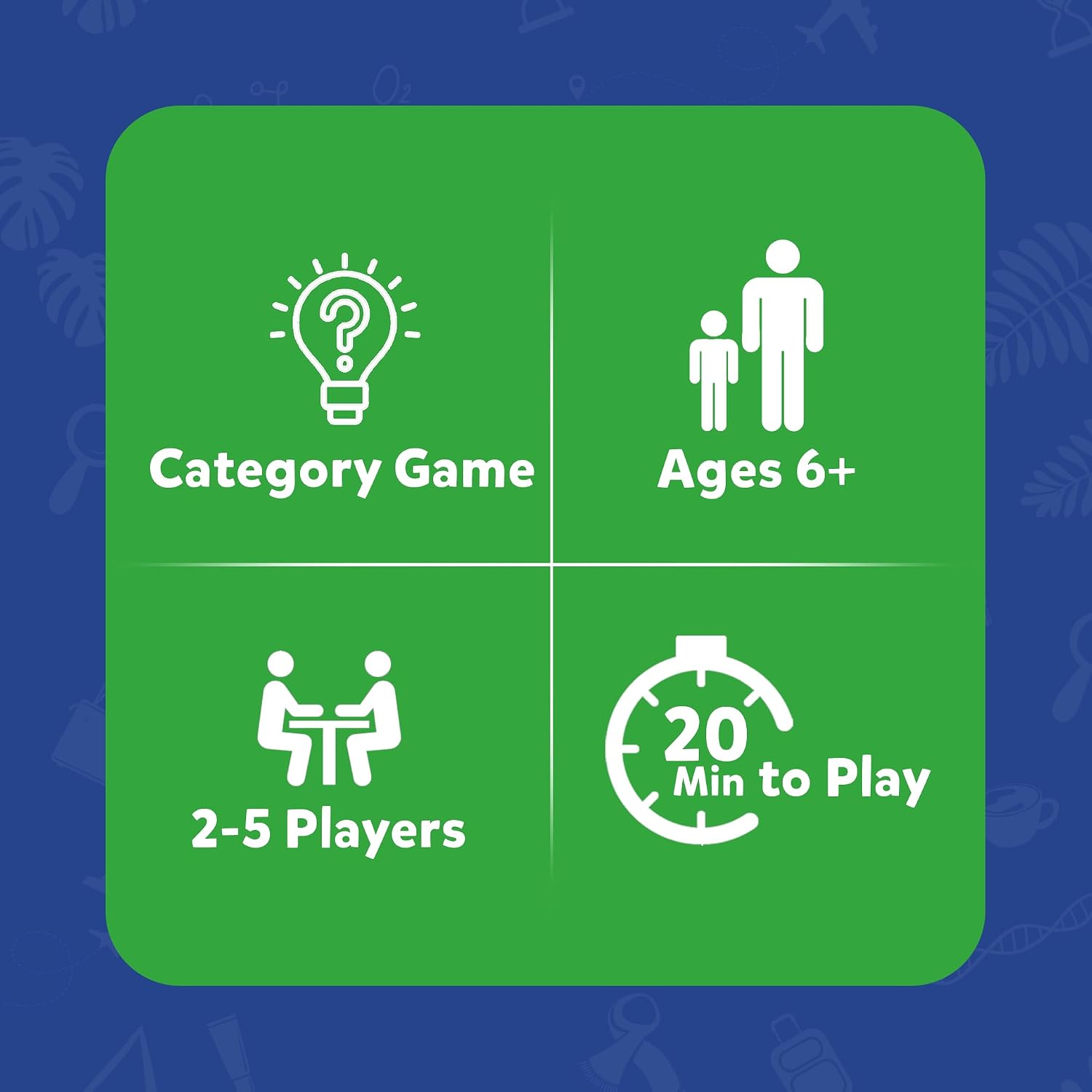 Thumbnail 6 de Skillmatics Rapid Rumble board game 120 cards