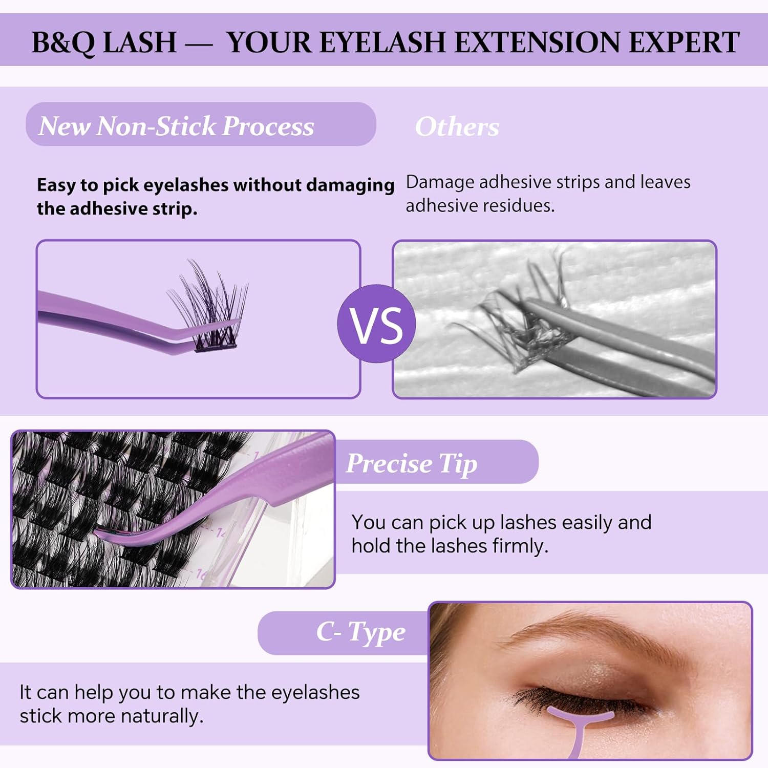 Detalle 2 de B&Q Lash Applicator 3 👁