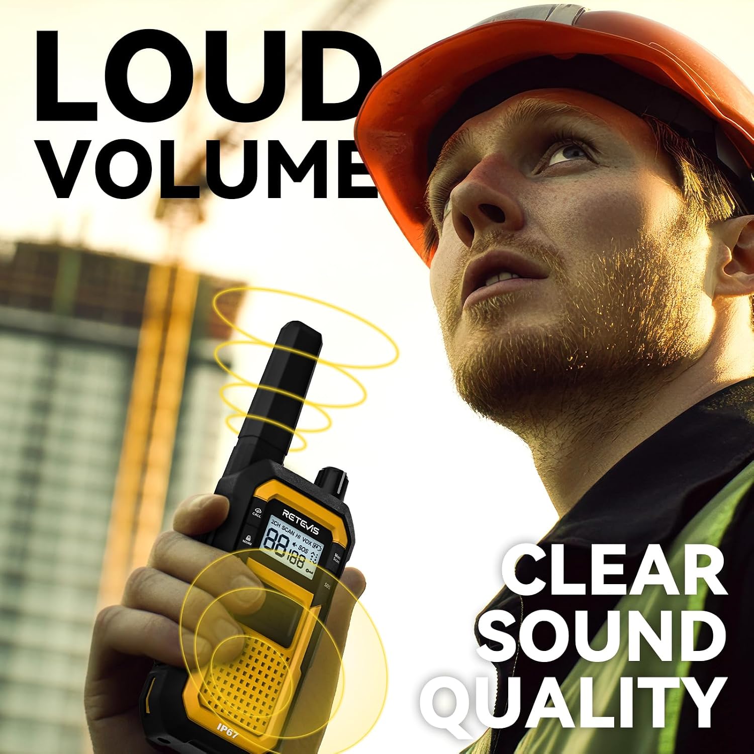 Thumbnail 5 de Retevis RB48 Heavy Duty 6-Pack Walkie Talkies 📡